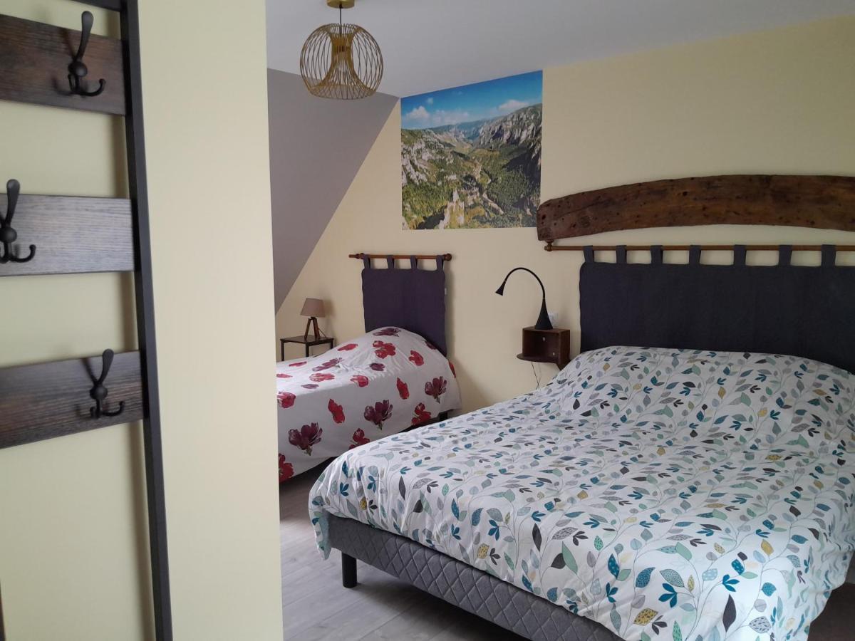 Chambre D'Hotes Le Cascadou Banassac Kültér fotó